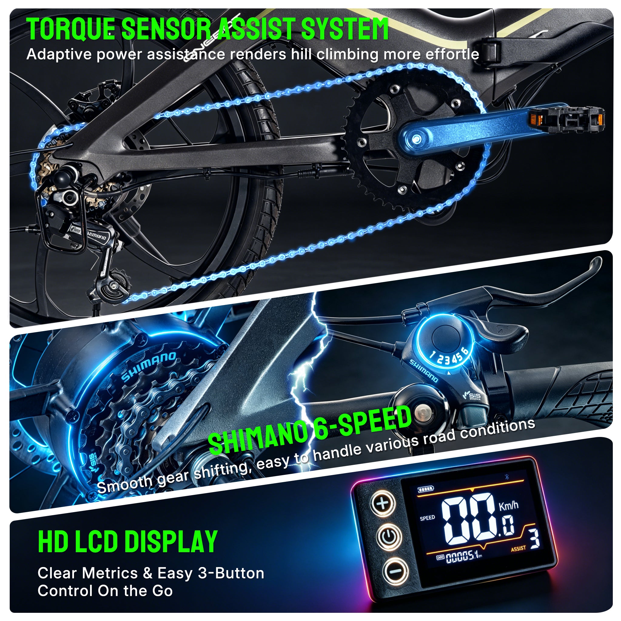 ONEBOT-Eagle folding Electric Bicycle 