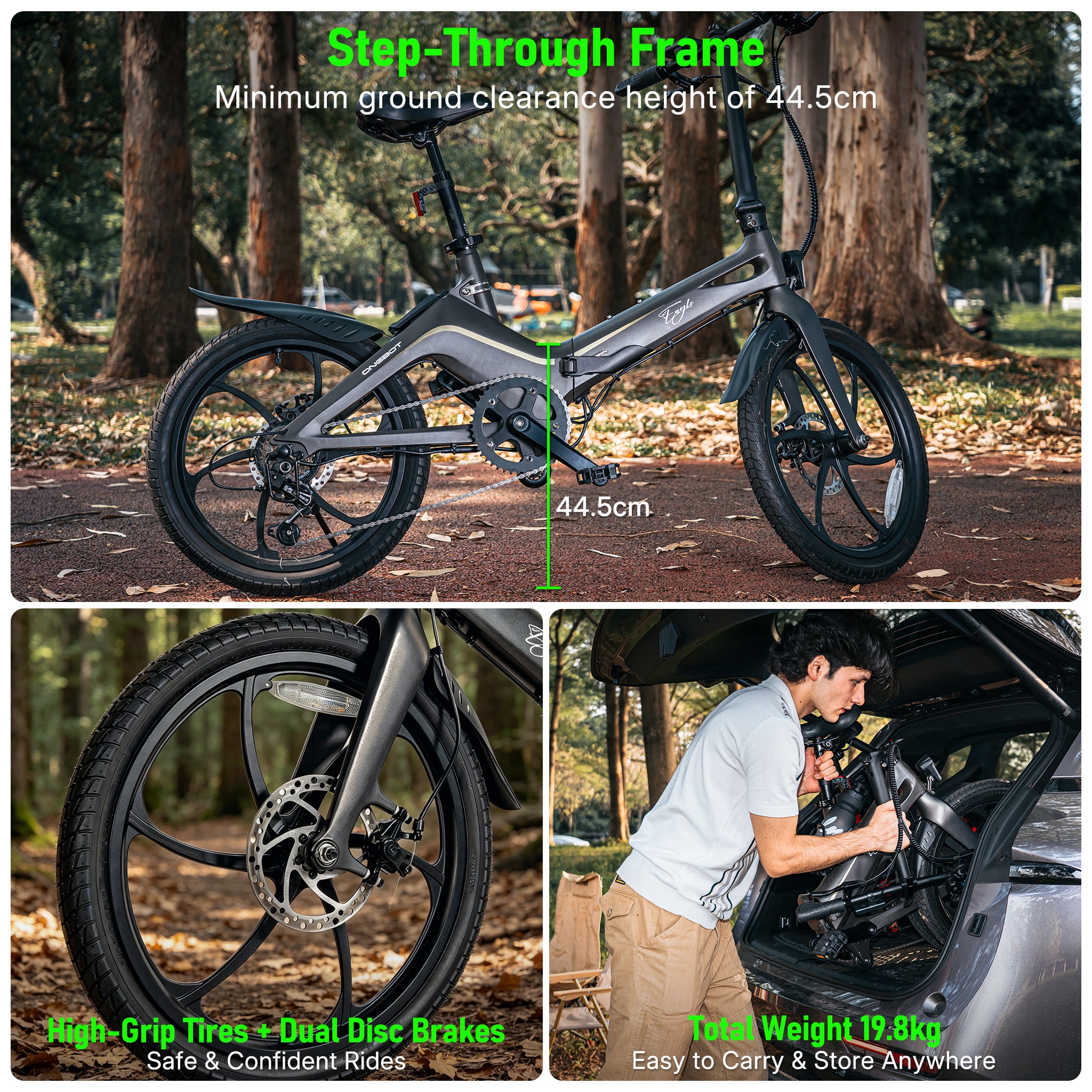 ONEBOT-Eagle folding Electric Bicycle 