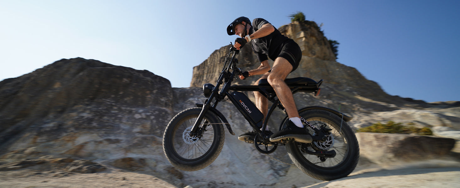 V60 PRO Fat Tire Electric Bikes 1000W motor 48V 18.2AH battery