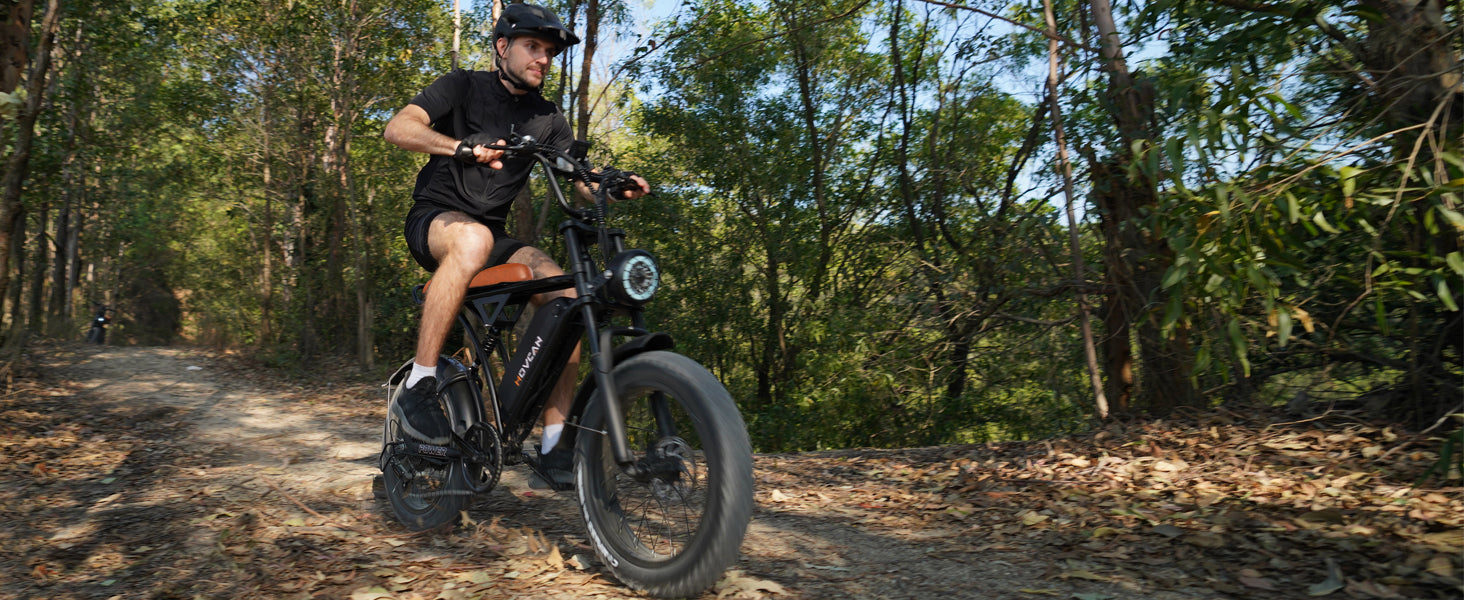 V60 PRO Fat Tire Electric Bikes 1000W motor 48V 18.2AH battery