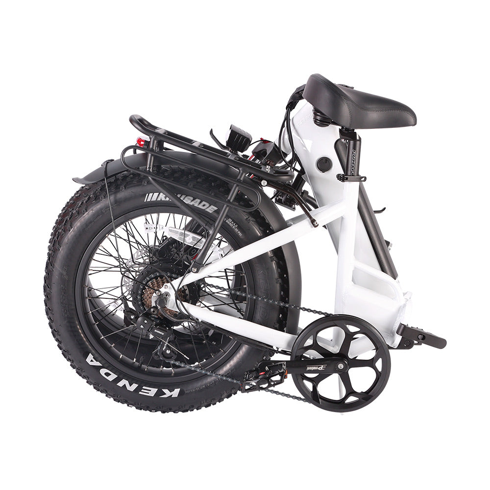 B57A Fat Tire Folding Electric Bike 750W Motor 48V 14Ah Battery