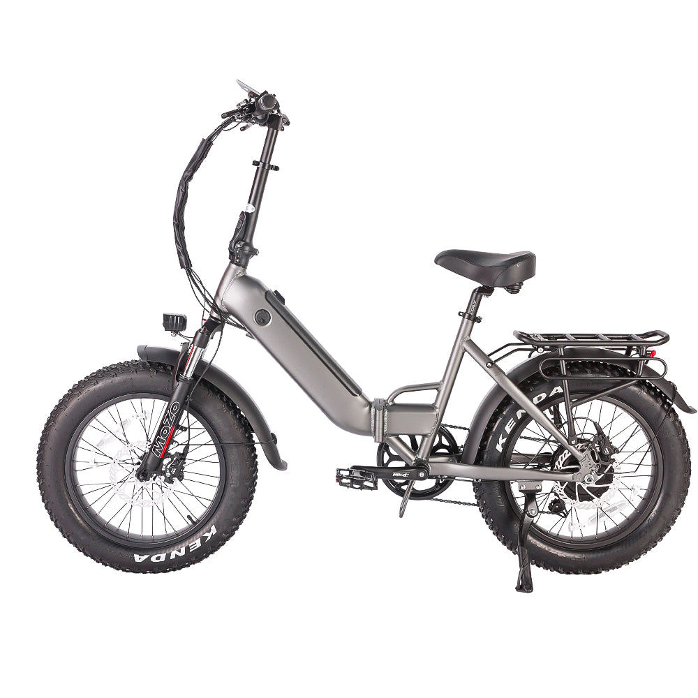 B57A Fat Tire Folding Electric Bike 750W Motor 48V 14Ah Battery