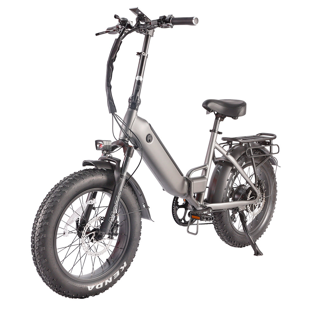 B57A Fat Tire Folding Electric Bike 750W Motor 48V 14Ah Battery
