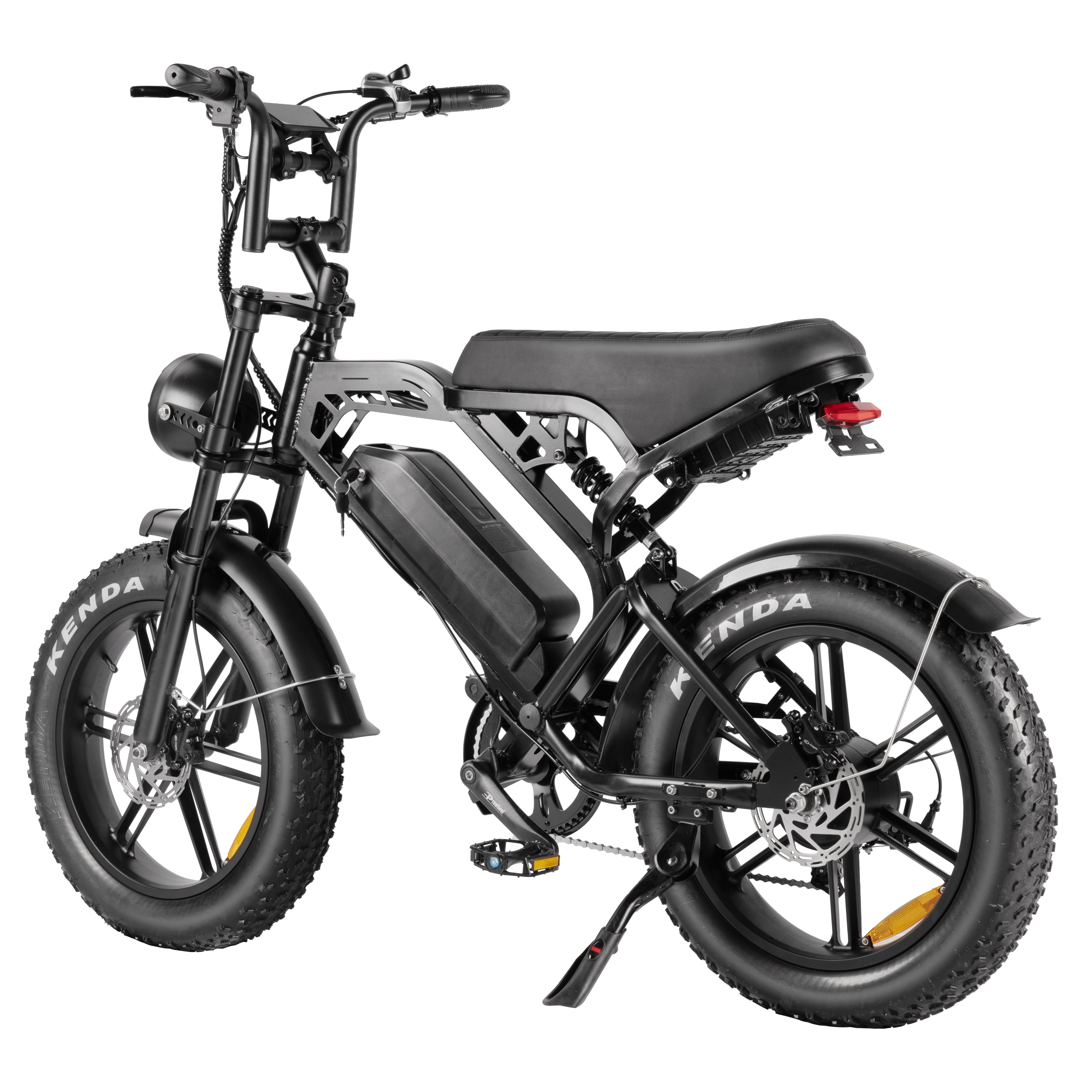 V20 Fat Tire Electric Bikes 1000W motor 48V 15.6AH battery