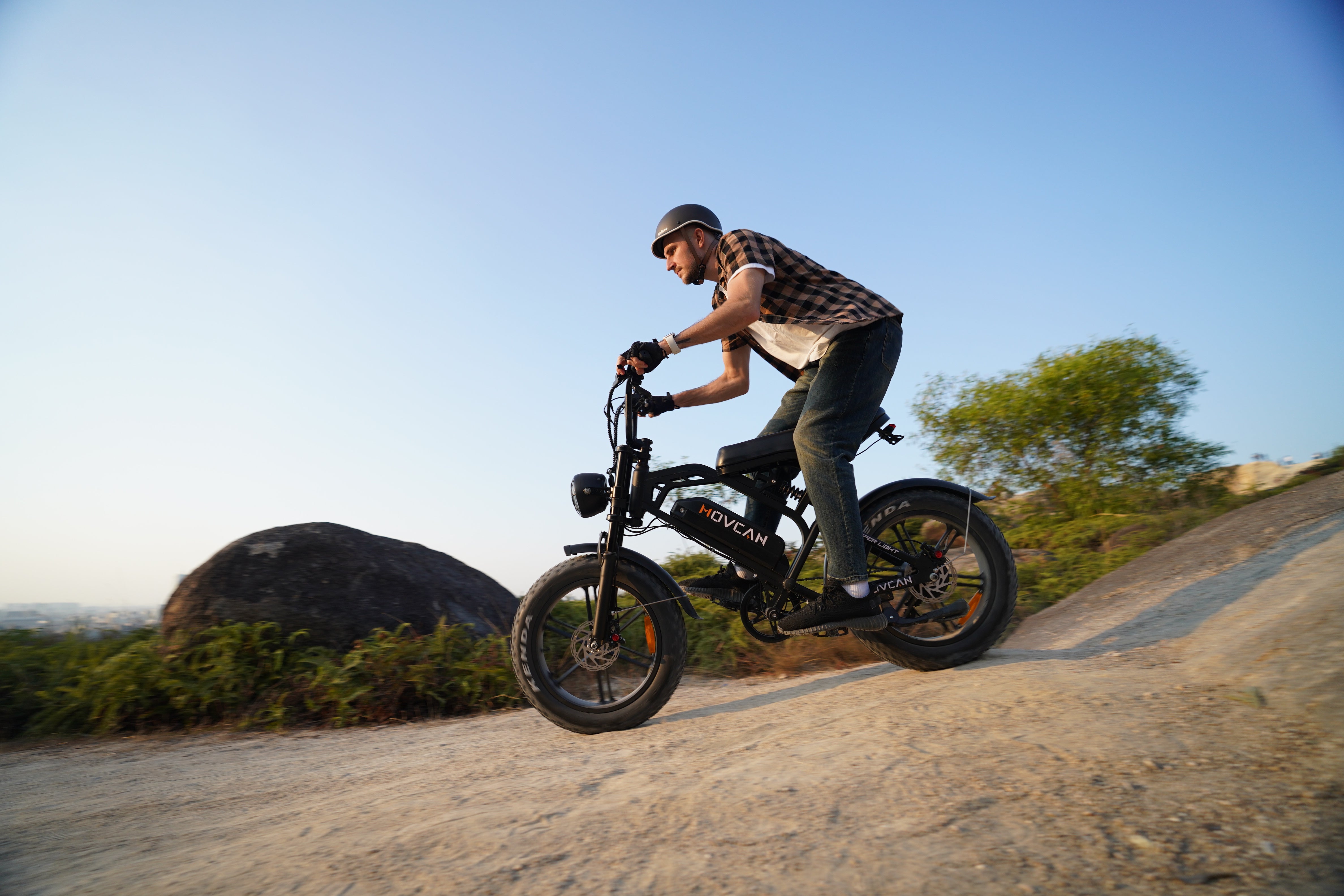 V20 Fat Tire Electric Bikes 1000W motor 48V 15.6AH battery