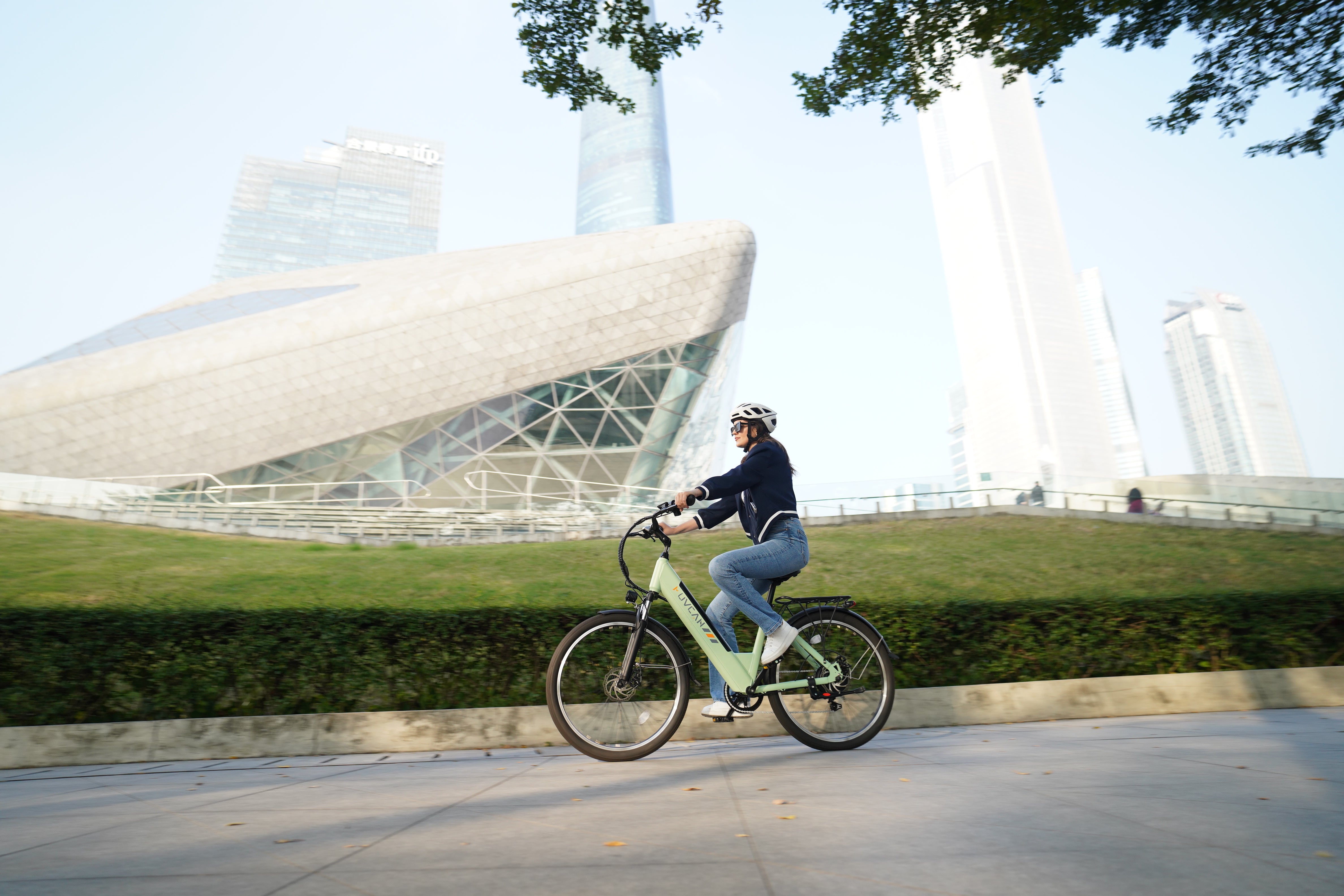 V80 Fat Tire Electric Bikes 1000W motor 48V 13AH battery
