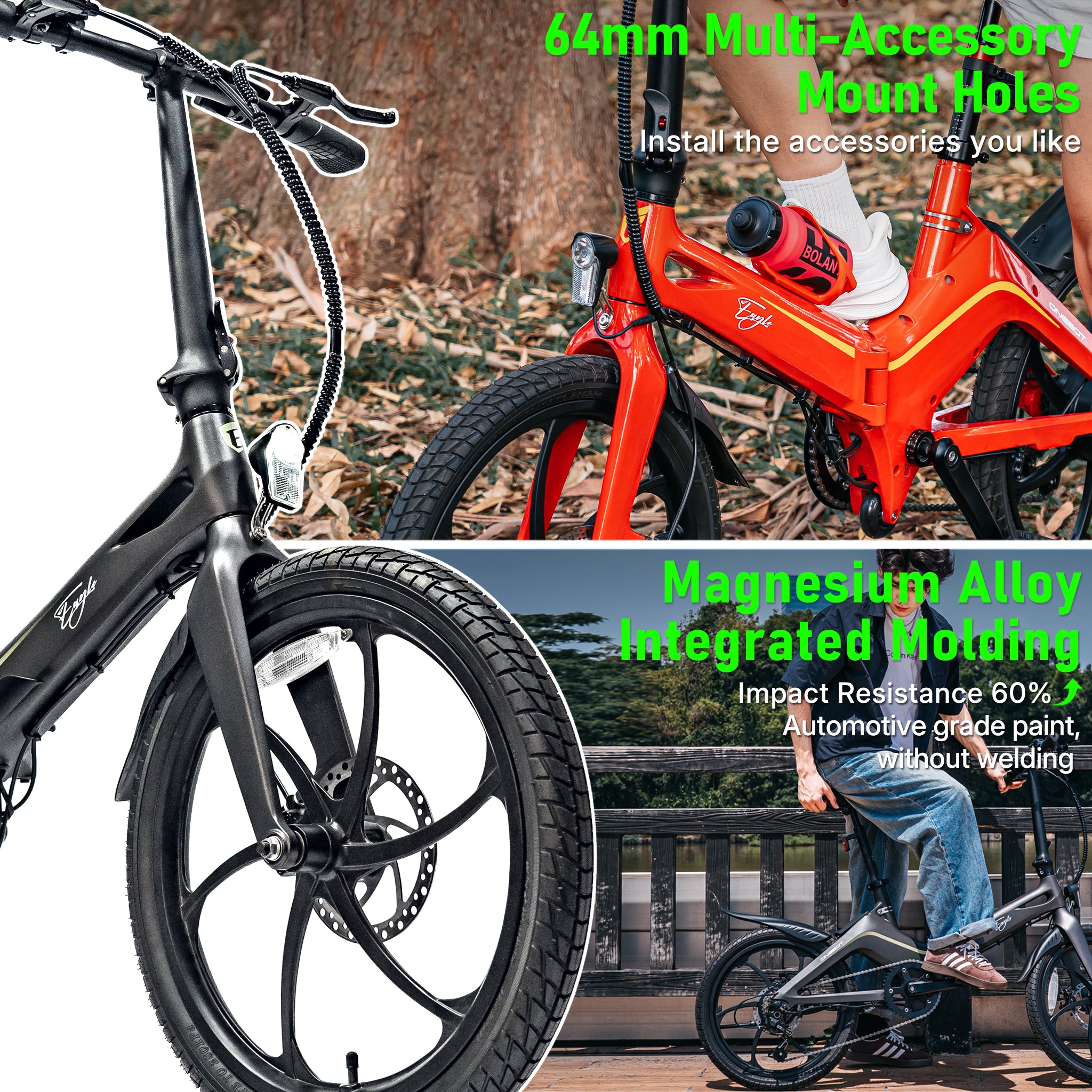 ONEBOT-Eagle folding Electric Bicycle ﻿