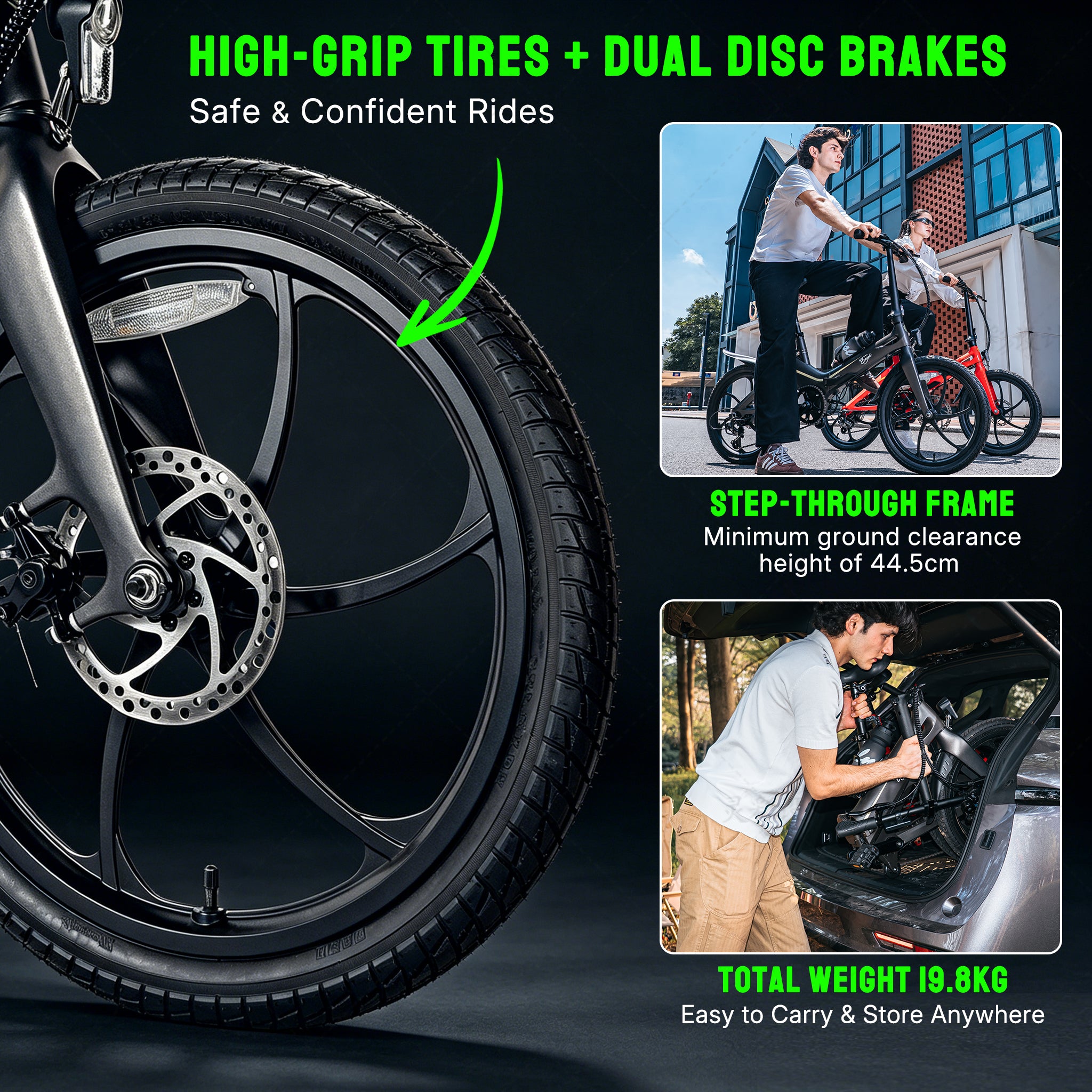 ONEBOT-Eagle folding Electric Bicycle ﻿