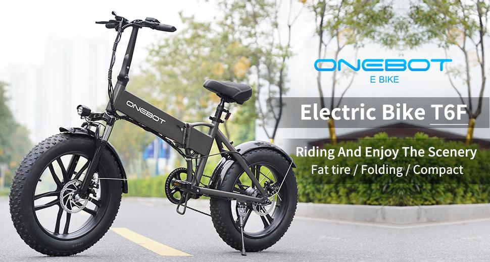 ONEBOT T6F 20" Folding Fat Tire Ebike