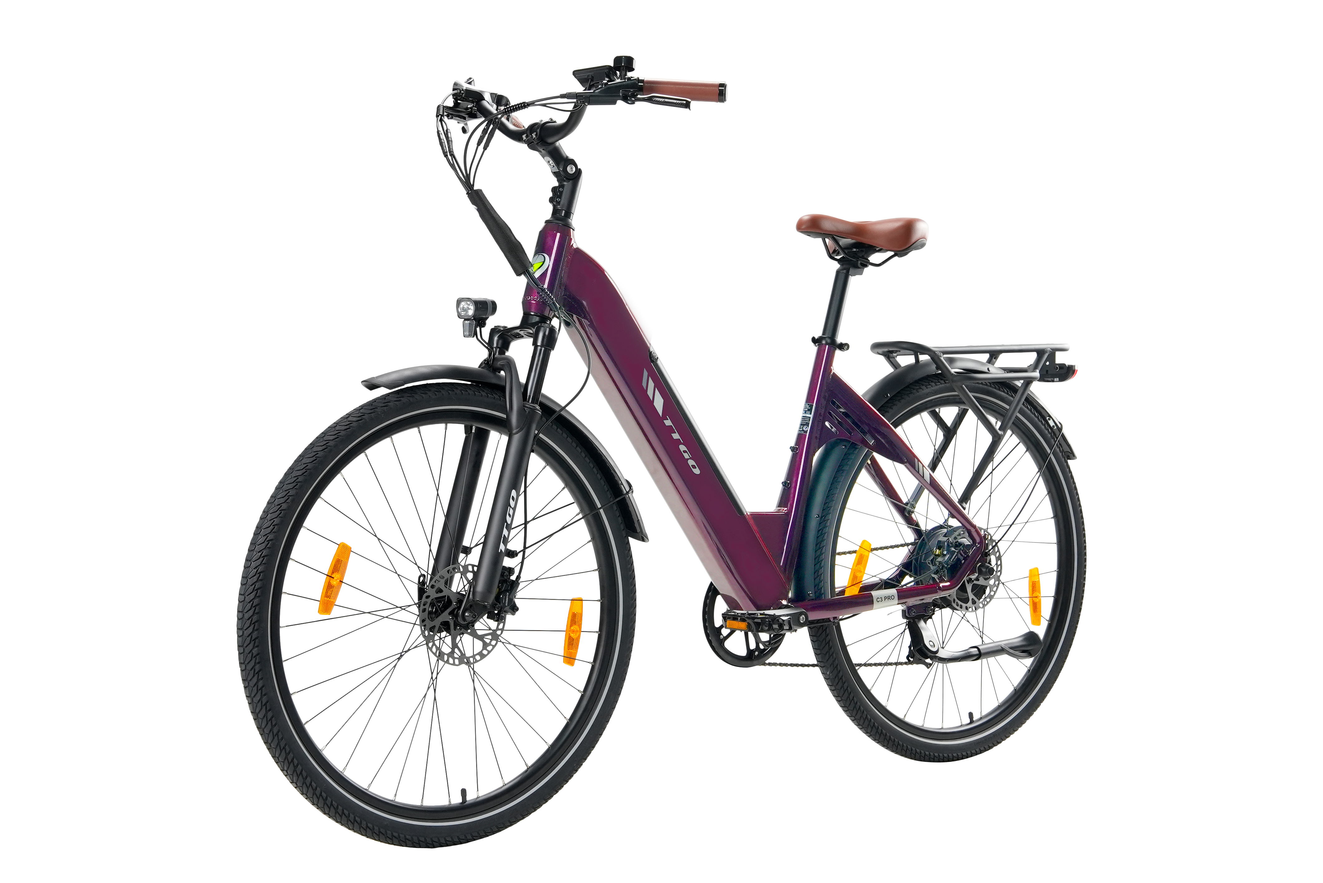 TTGO 28-inch urban Ebike, torque drive, low-step frame