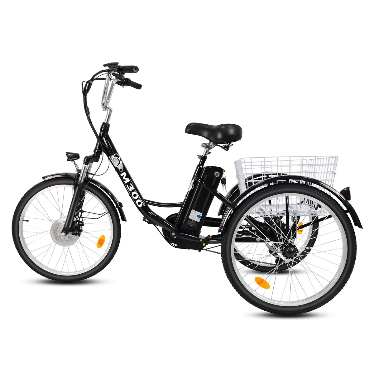 M300 — Electric Tricycle (with transmission)