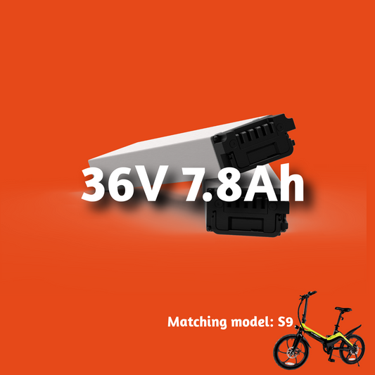 36V 7.8Ah lithium battery & charger丨 Matching model: S9